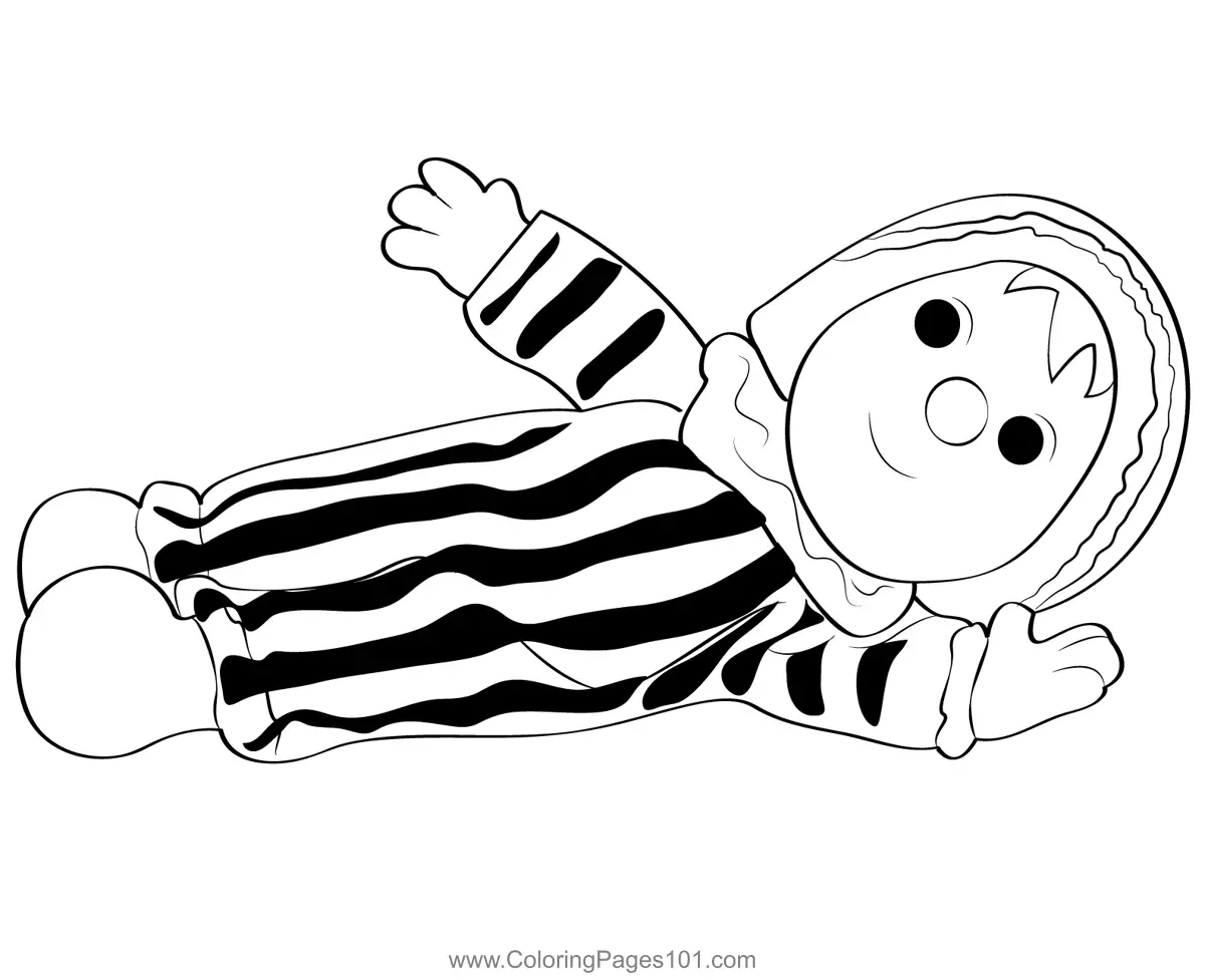 Andy Pandy Coloring Pages 3