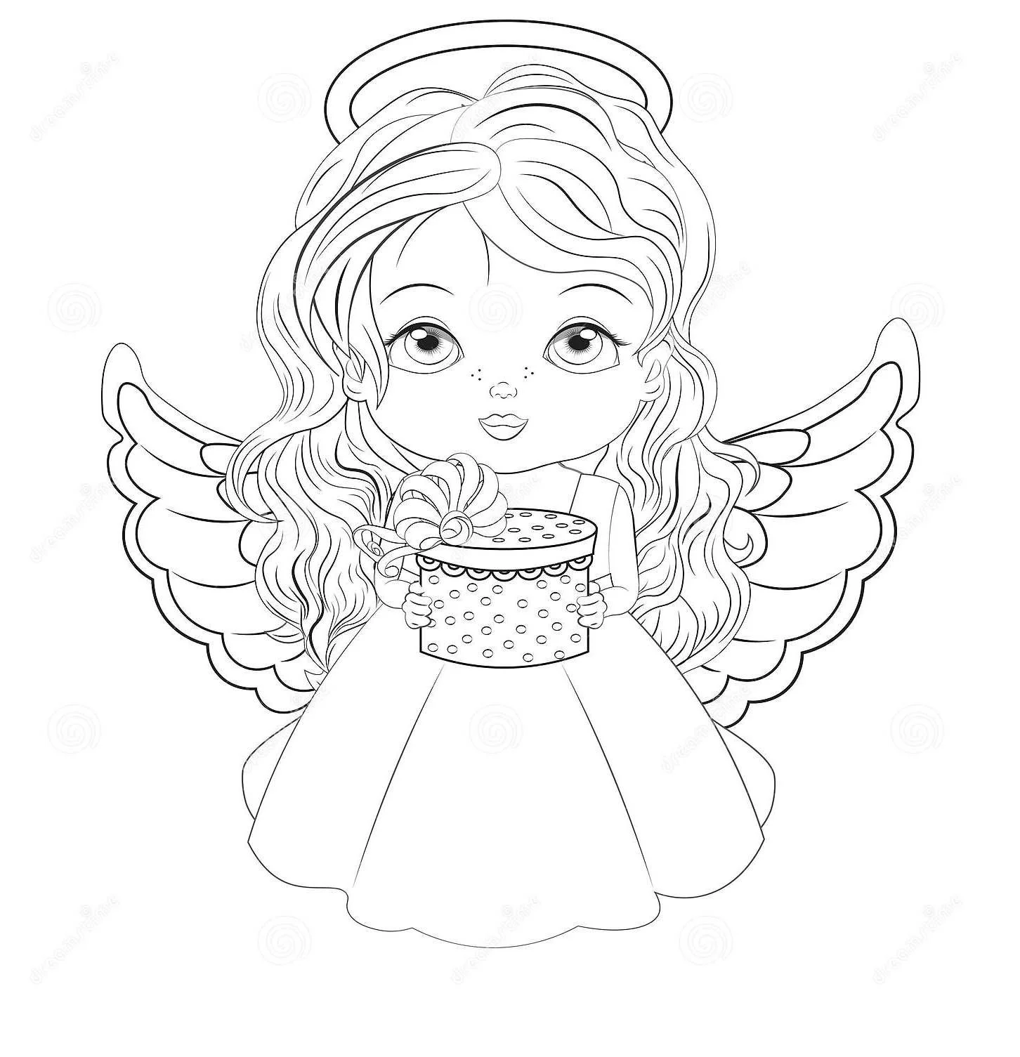 Angel Coloring Pages 53
