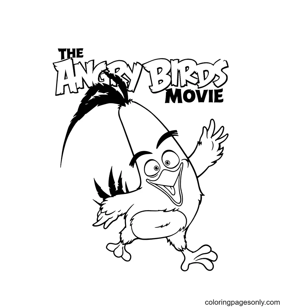 Angry Birds Coloring Pages 14