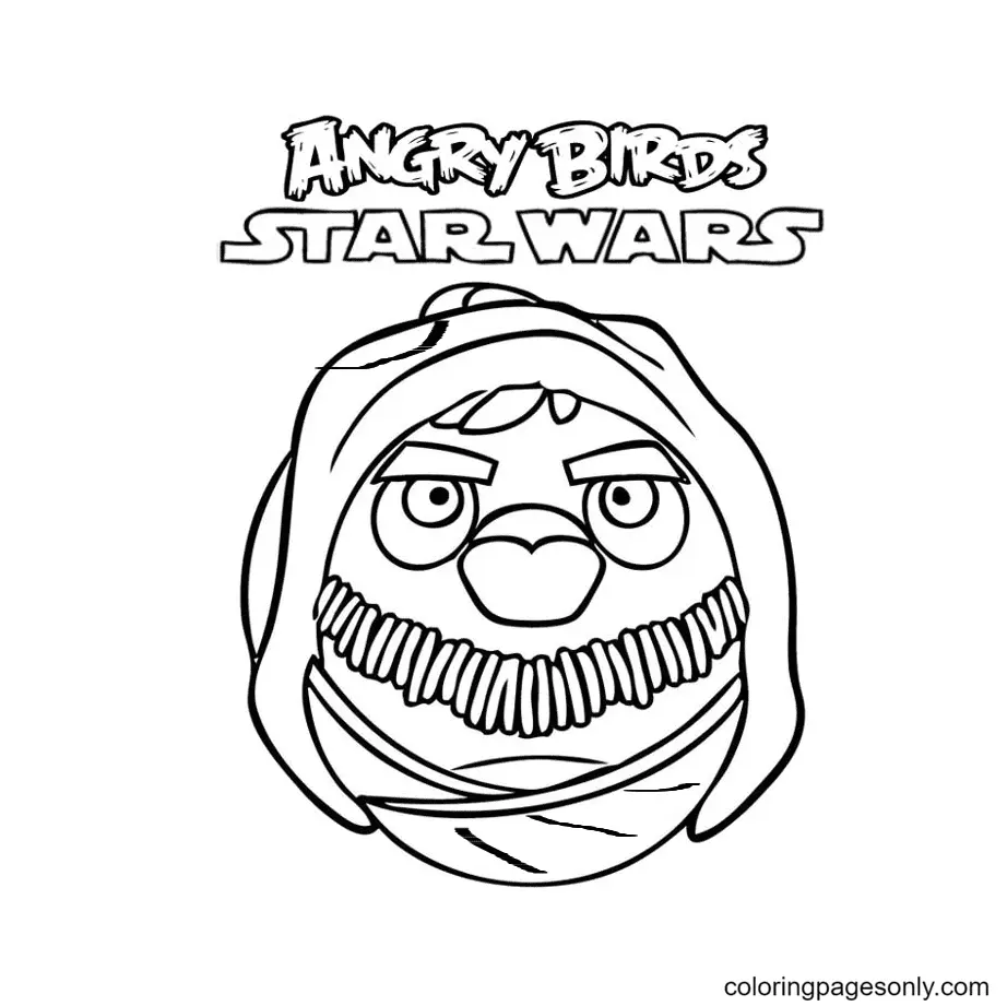 Angry Birds Coloring Pages 16