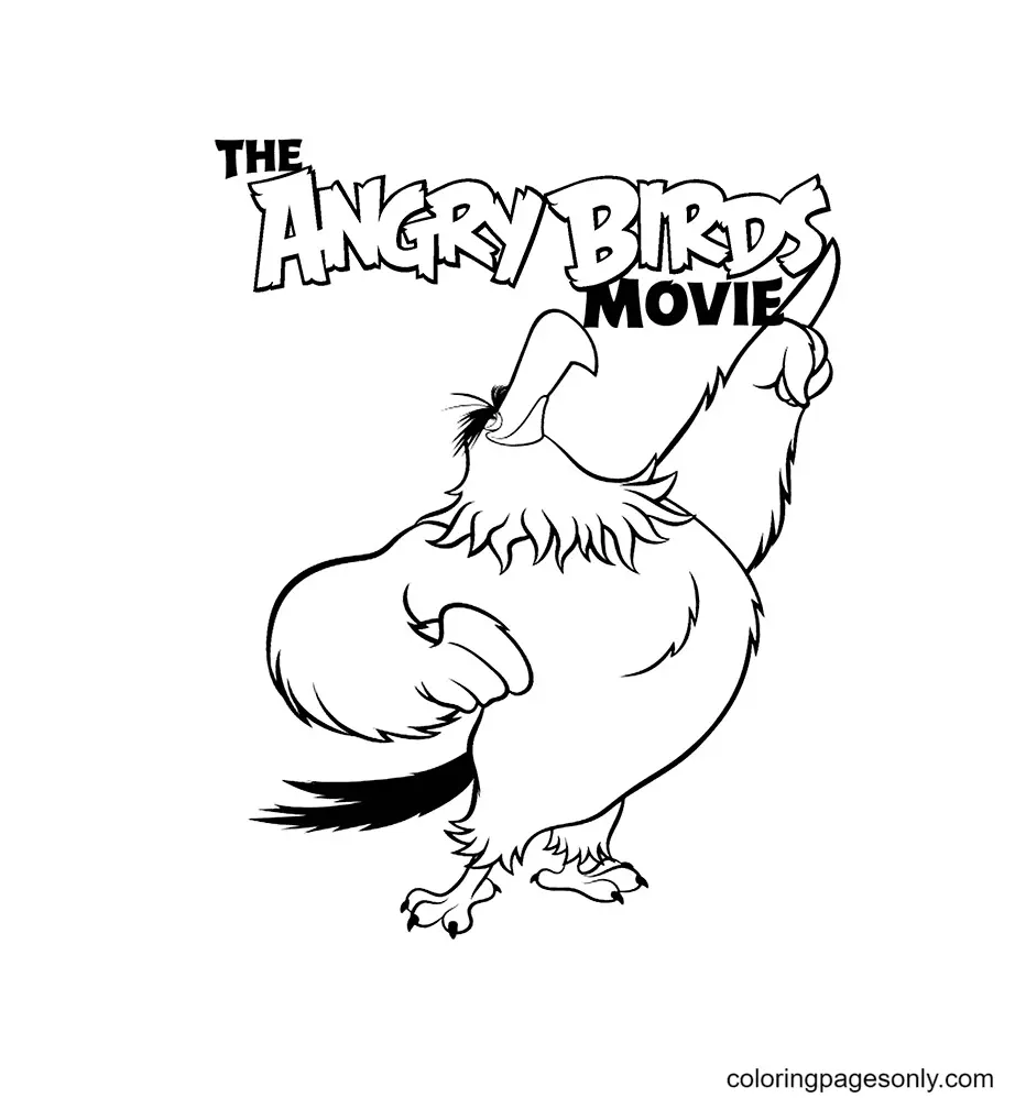 Angry Birds Coloring Pages 17