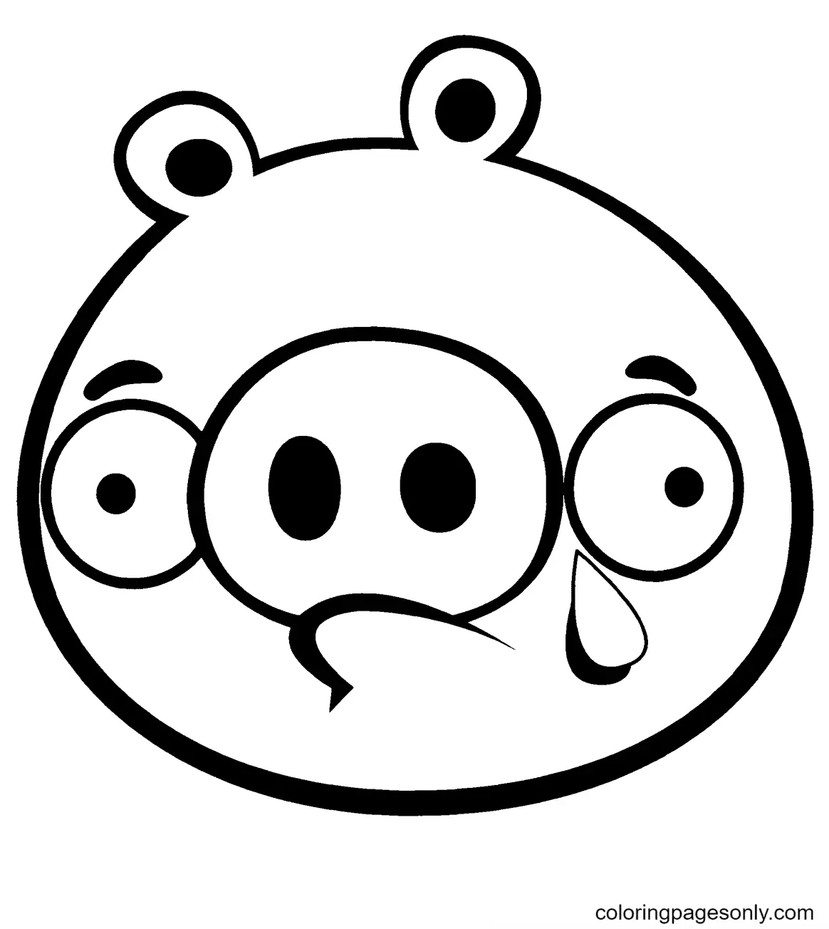 Angry Birds Coloring Pages 22