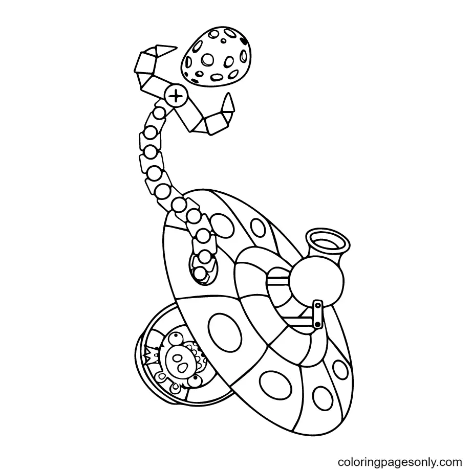 Angry Birds Coloring Pages 29