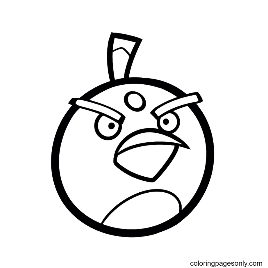 Angry Birds Coloring Pages 3