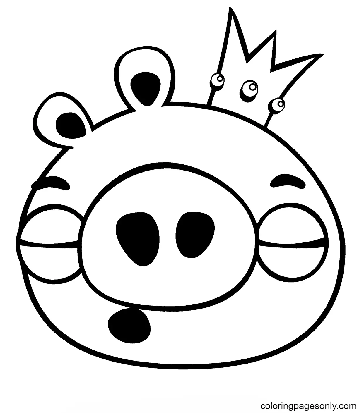 Angry Birds Coloring Pages 40