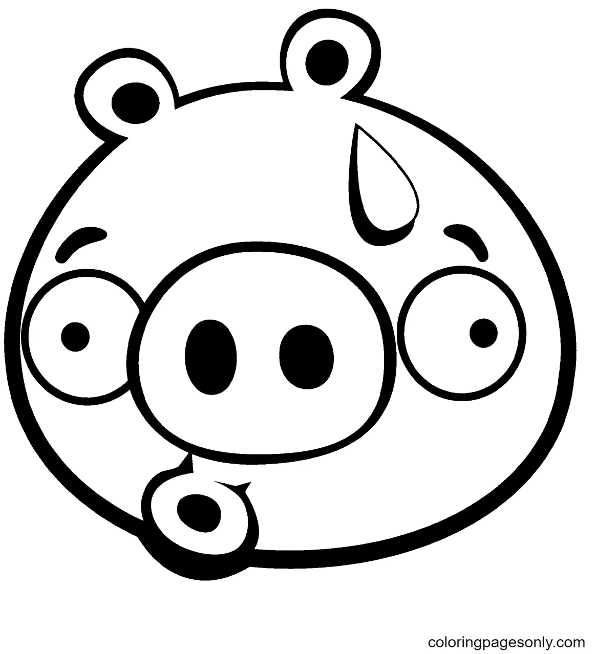 Angry Birds Coloring Pages 46