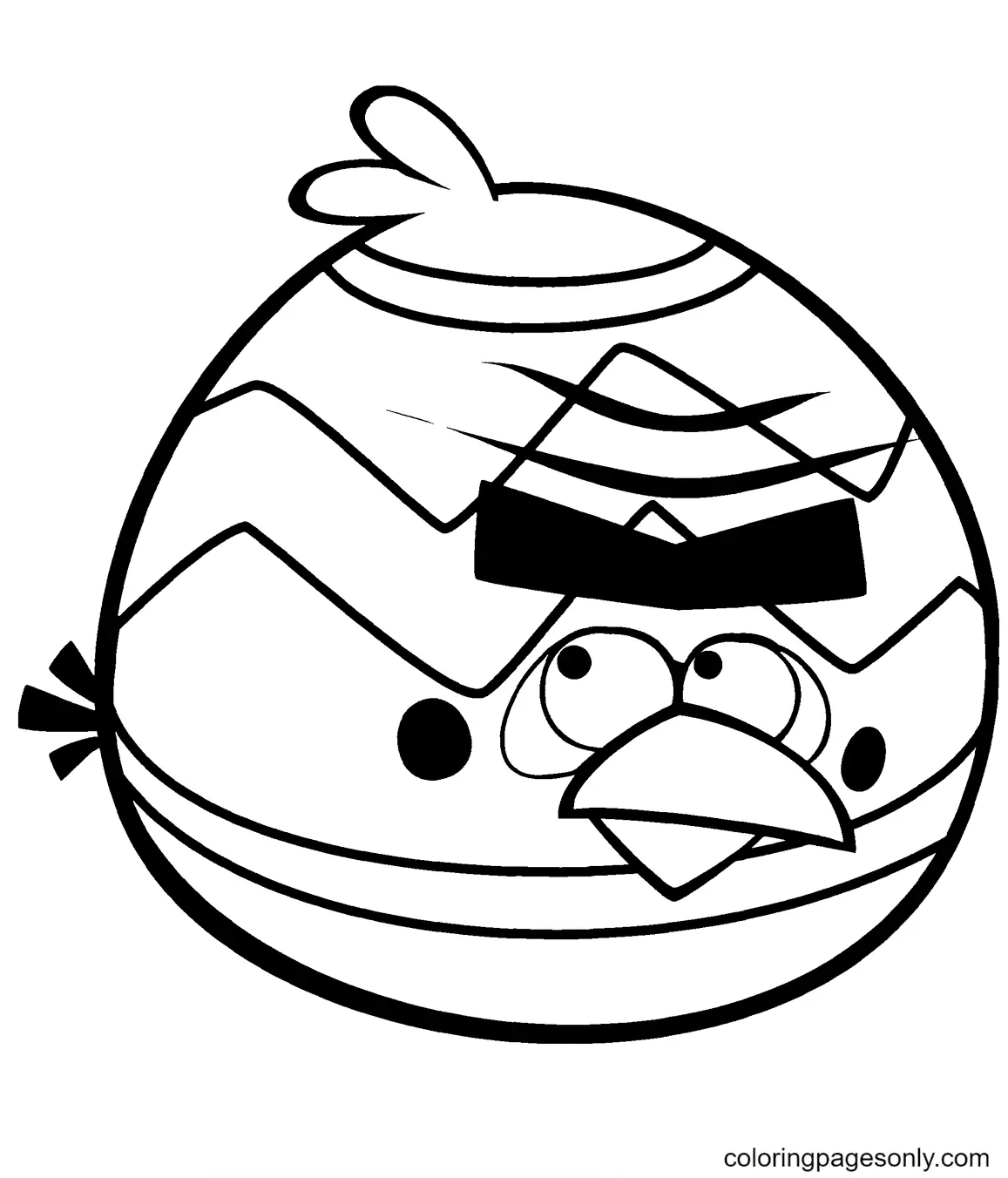 Angry Birds Coloring Pages 59