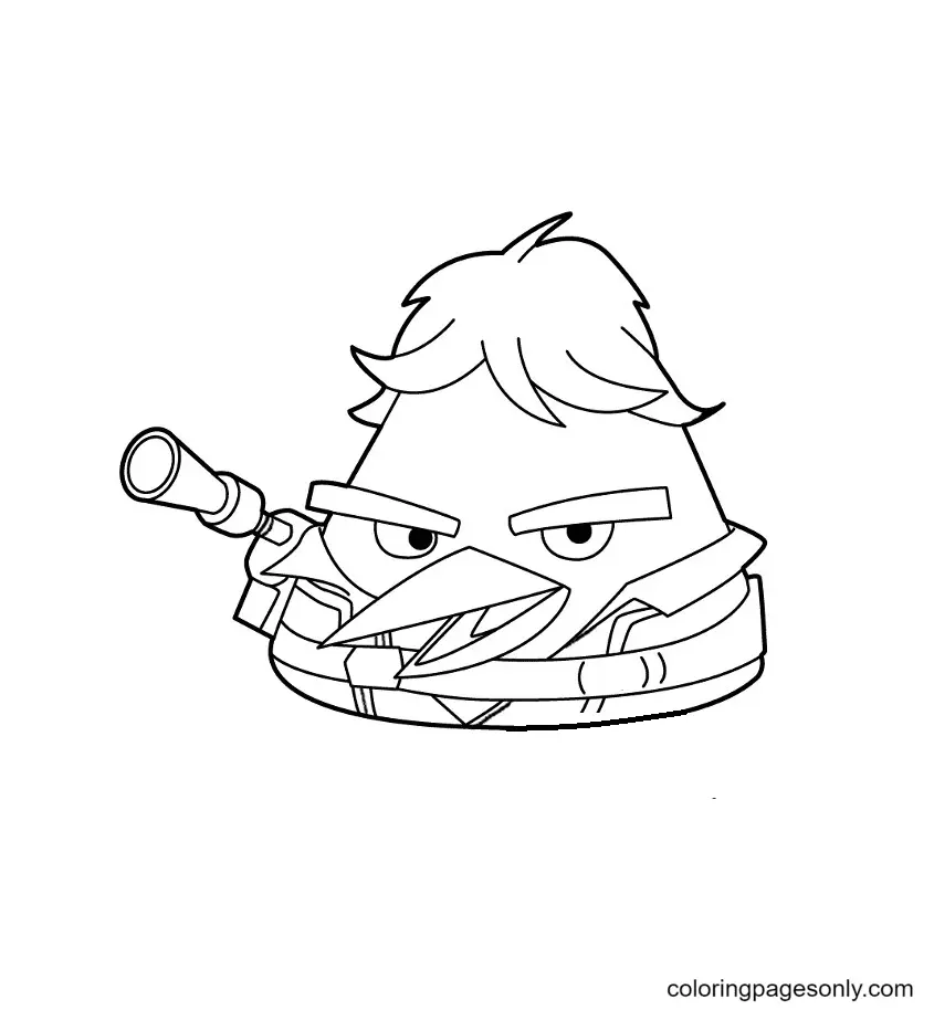 Angry Birds Coloring Pages 72