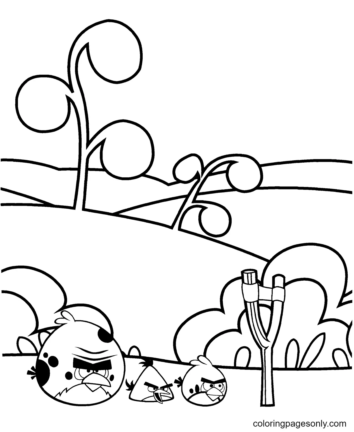 Angry Birds Coloring Pages 82
