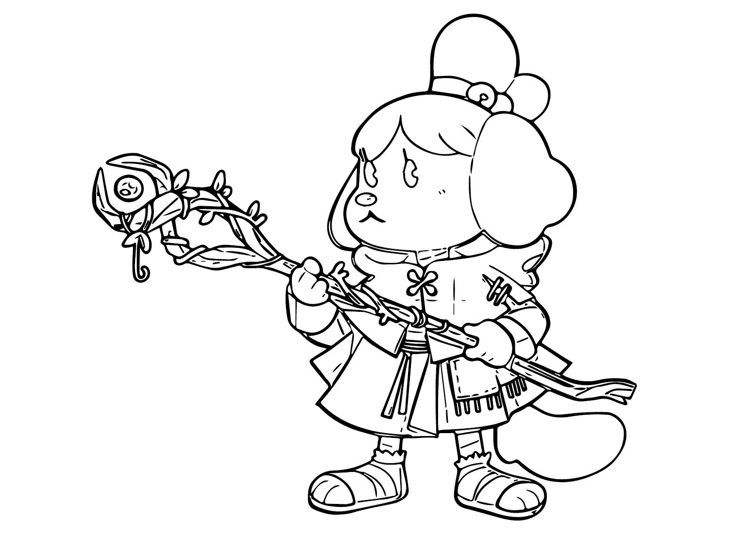 Desenhos de Animal Crossing Para Colorir 23