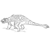 Ausmalbilder Ankylosaurus 10