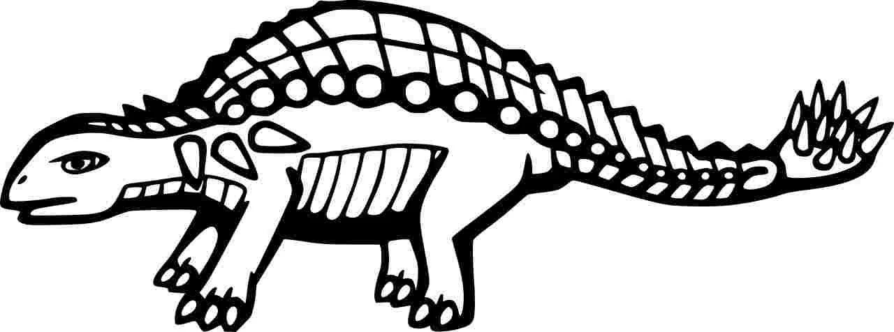 Ausmalbilder Ankylosaurus 39