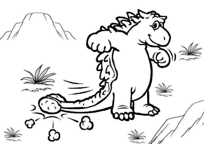 Ausmalbilder Ankylosaurus 45