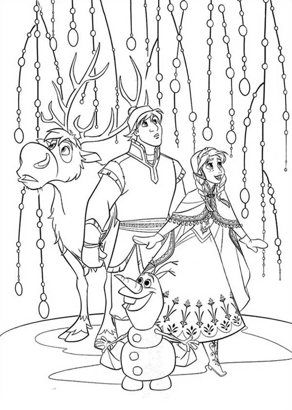 Desenhos de Anna Frozen Para Colorir 31