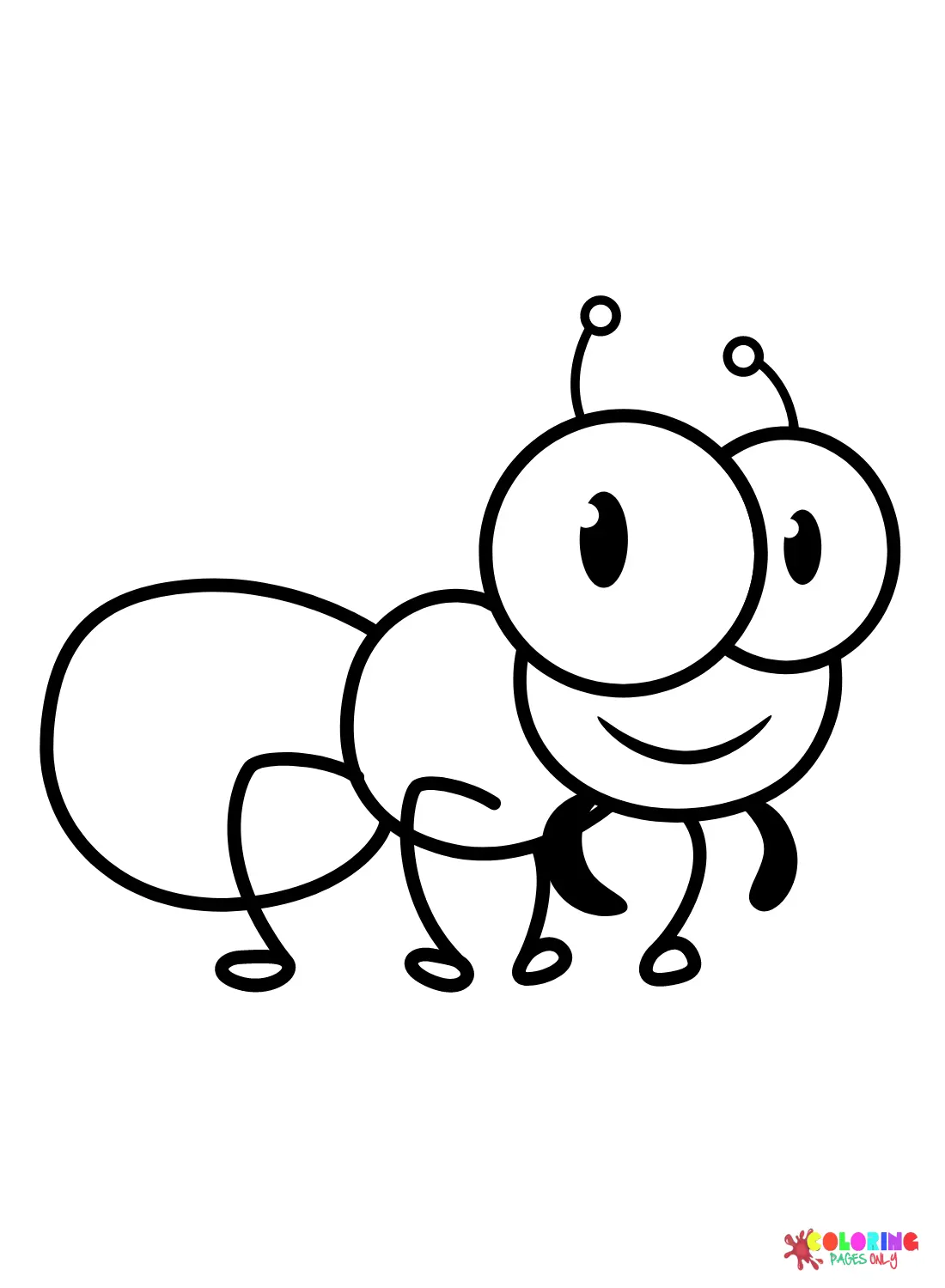 Ant Coloring Pages 14