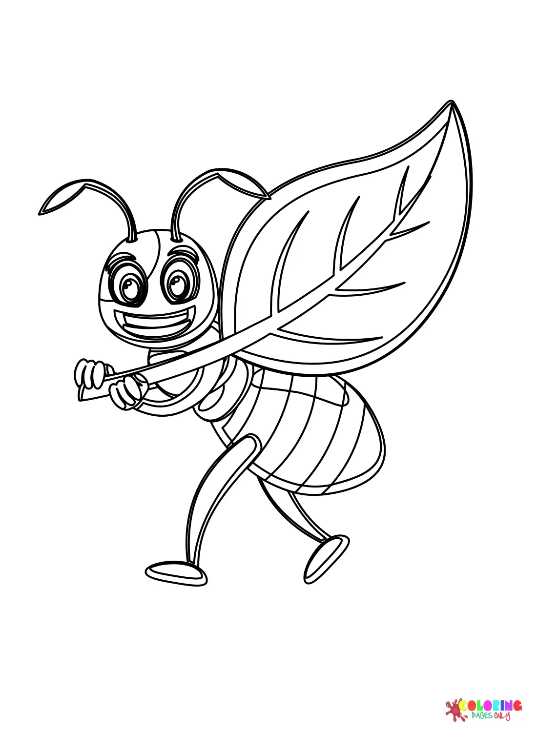 Ant Coloring Pages 16