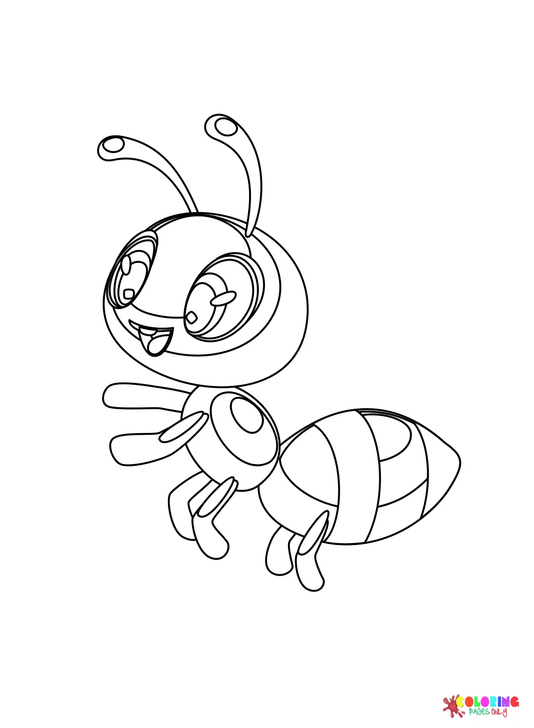Ant Coloring Pages 17