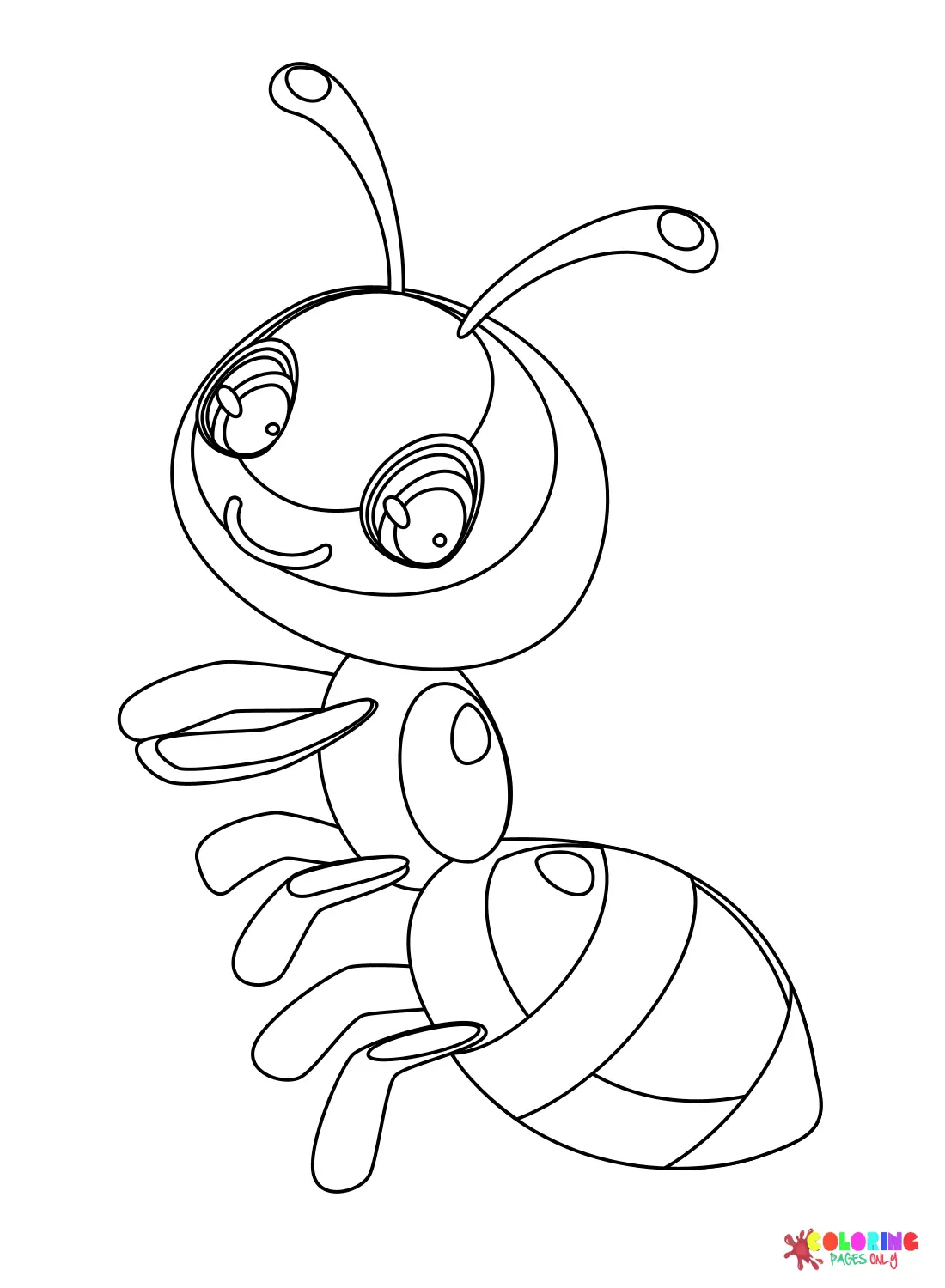 Ant Coloring Pages 18