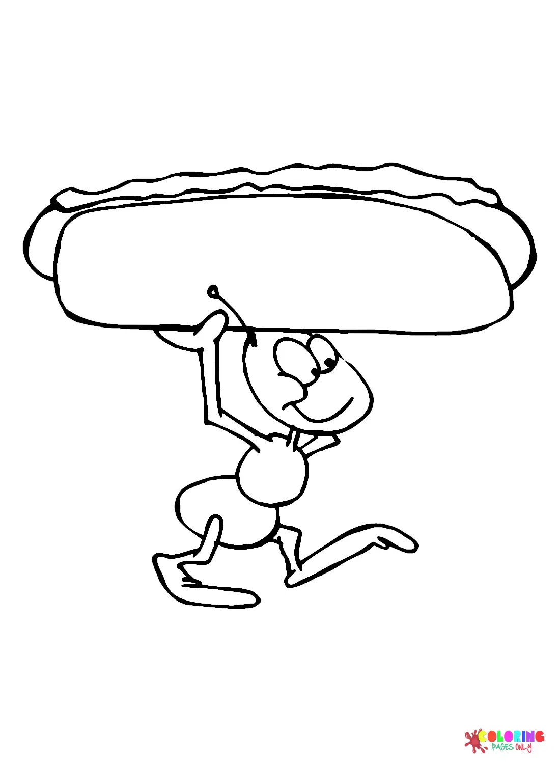 Ant Coloring Pages 22