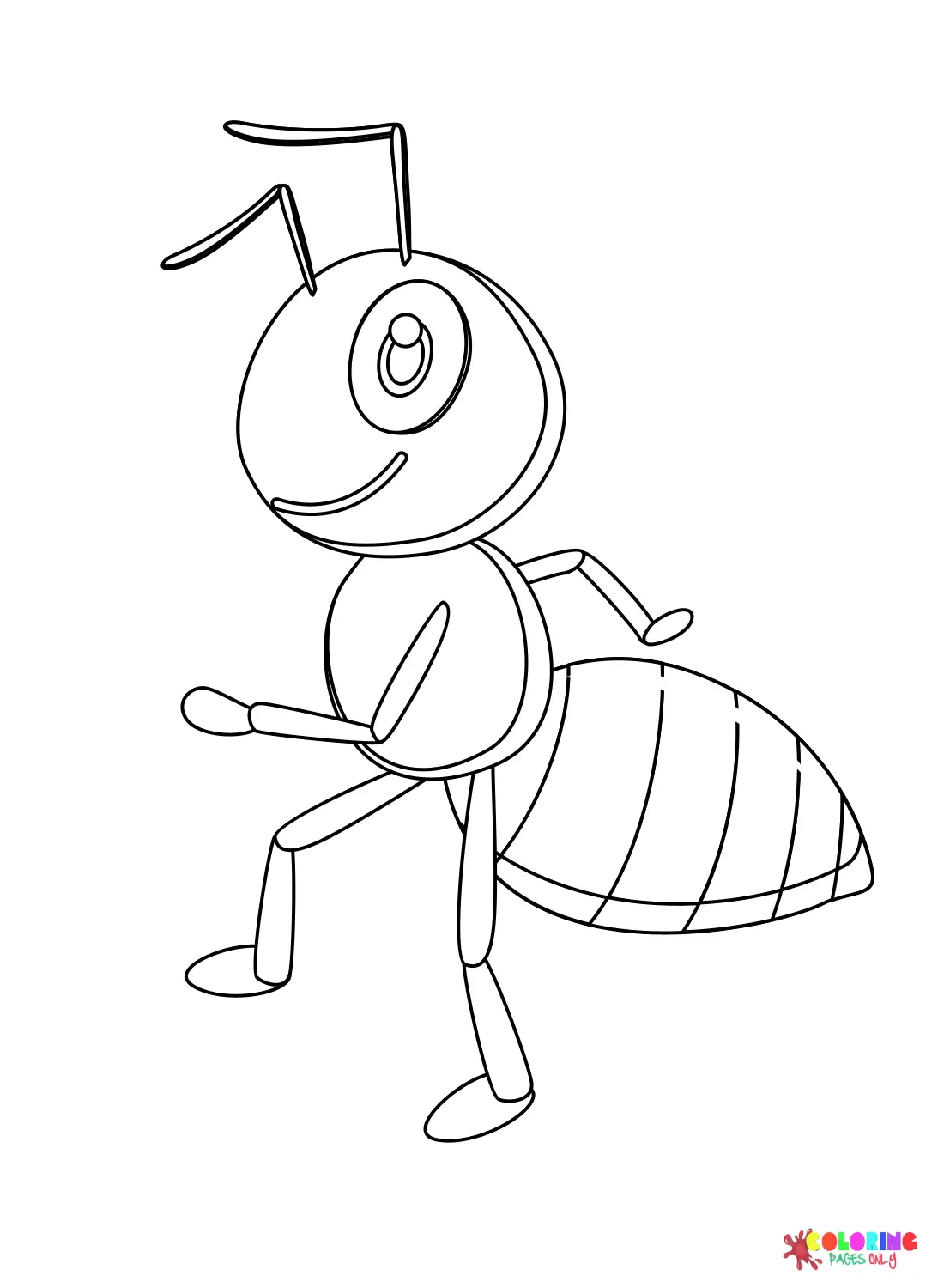 Ant Coloring Pages 23
