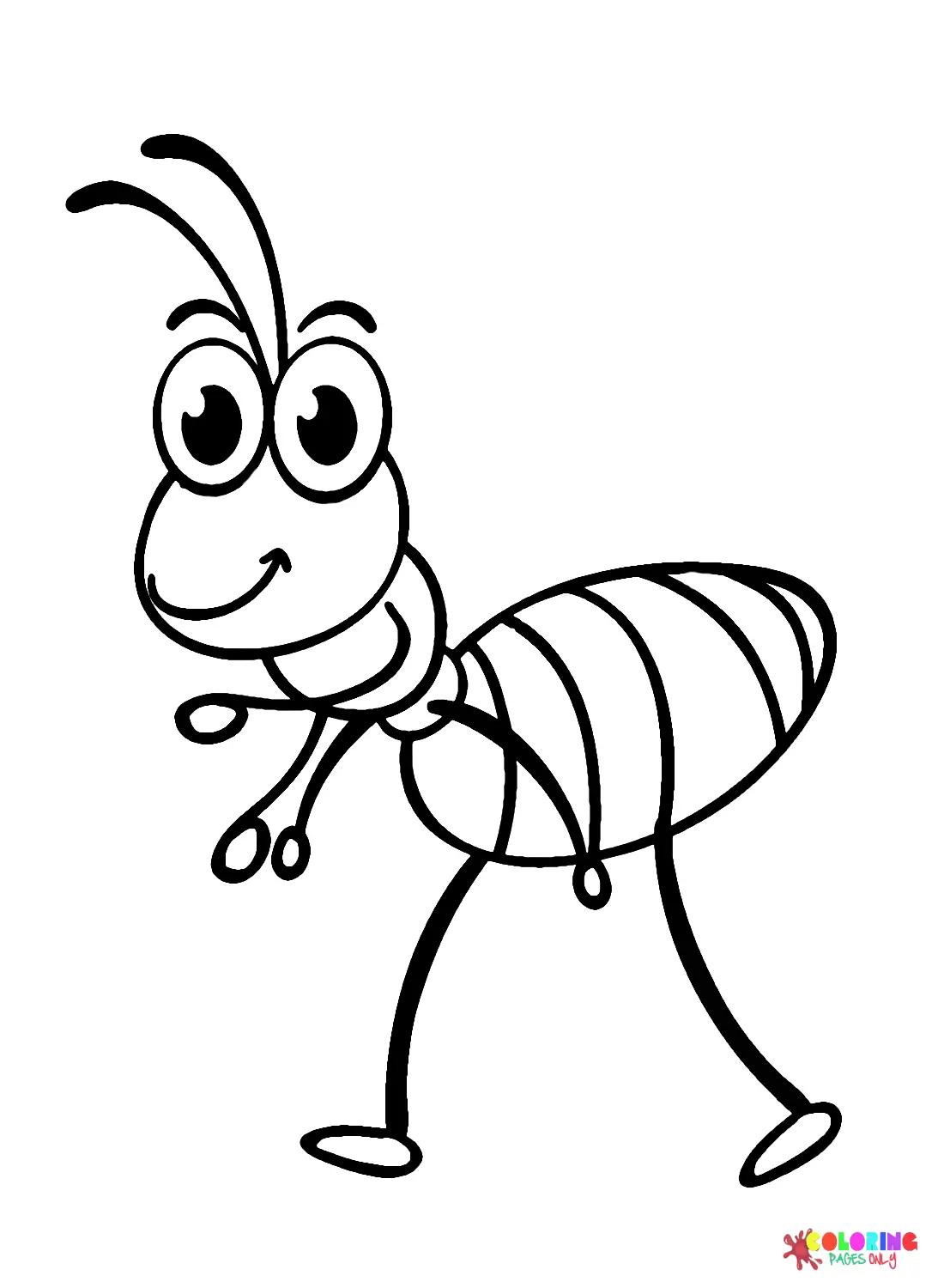 Ant Coloring Pages 24