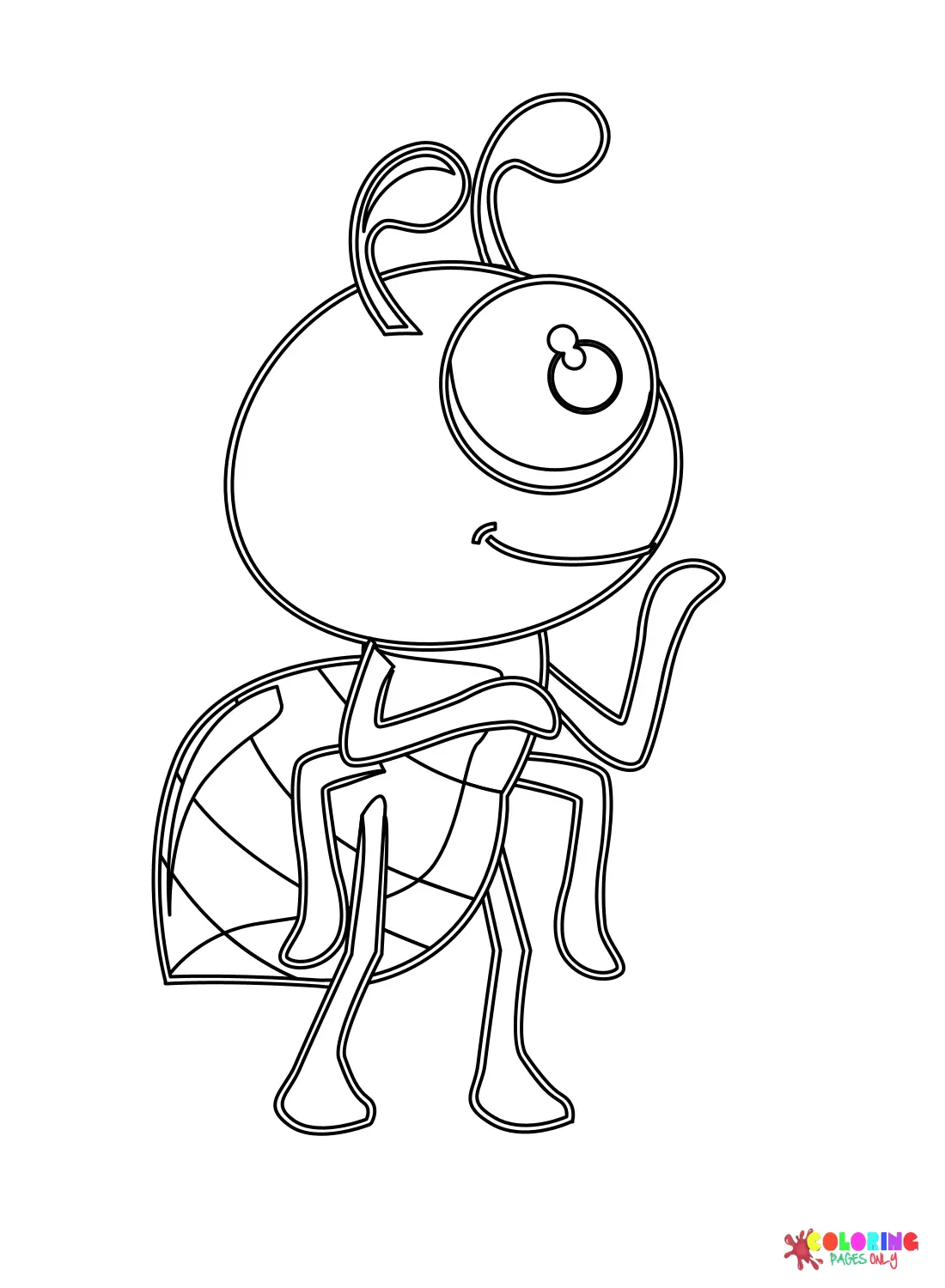 Ant Coloring Pages 25