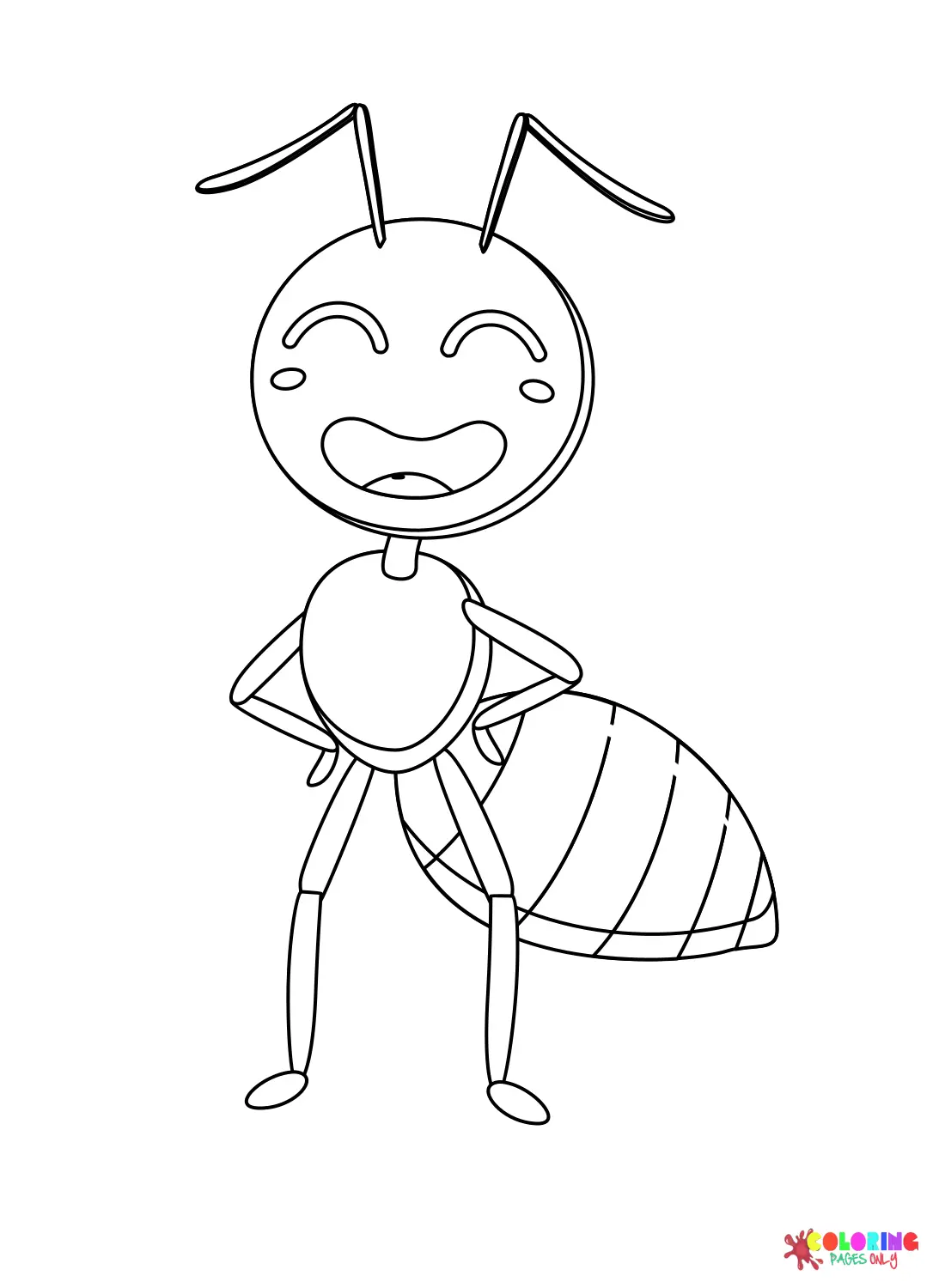 Ant Coloring Pages 27