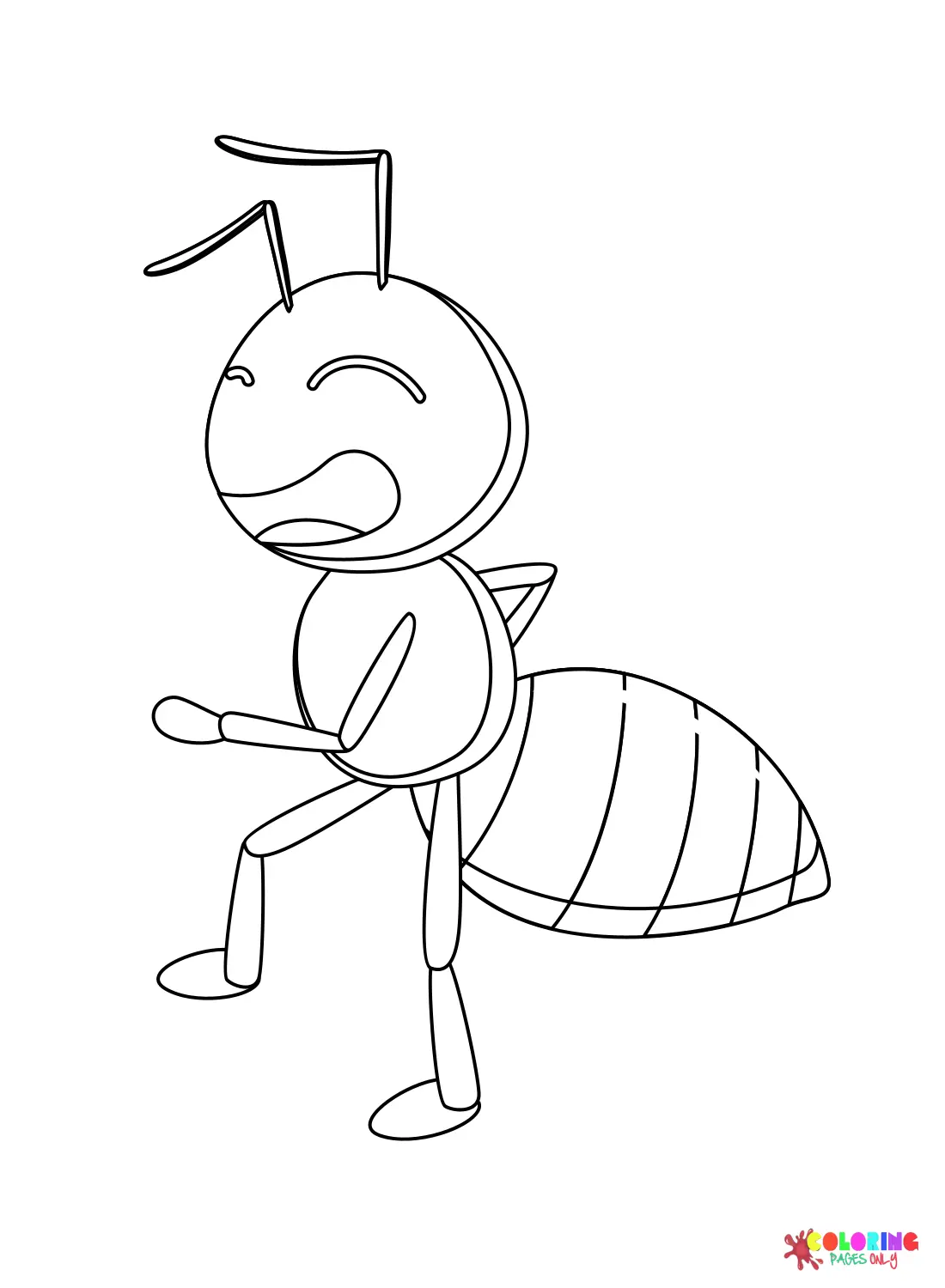 Ant Coloring Pages 28