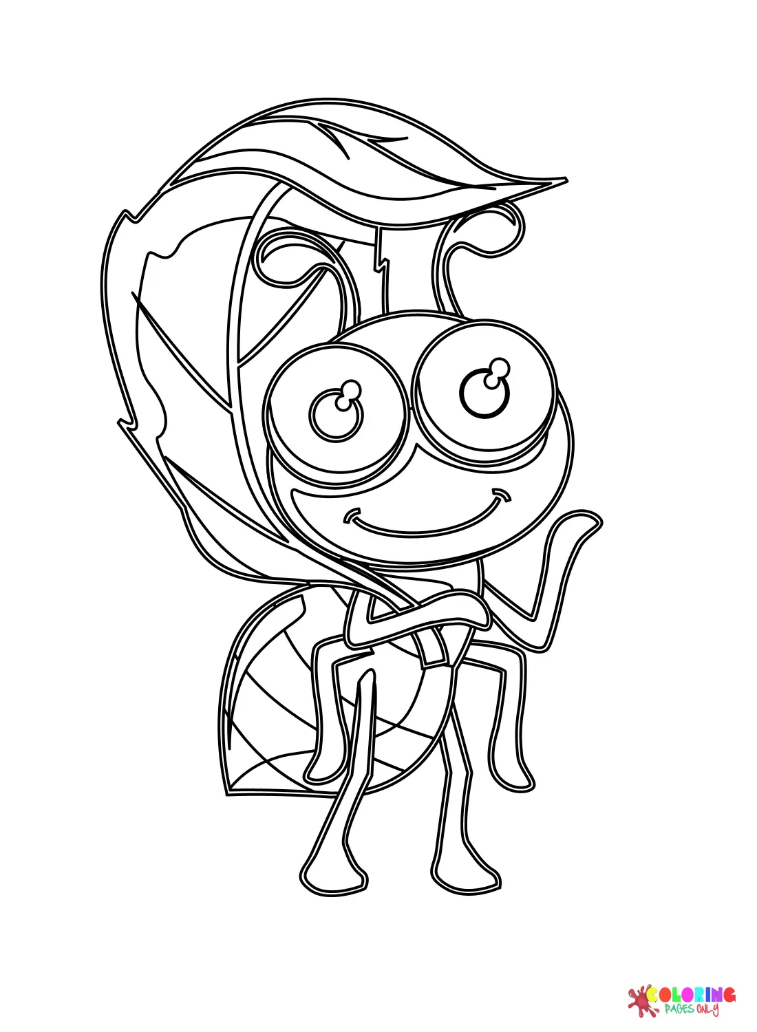 Ant Coloring Pages