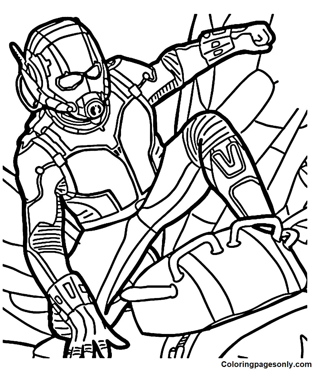 Ant-Man und die Wespe Quantumania Ausmalbilder 15