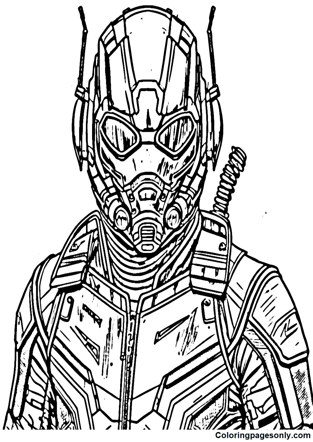 Ant-Man und die Wespe Quantumania Ausmalbilder 7