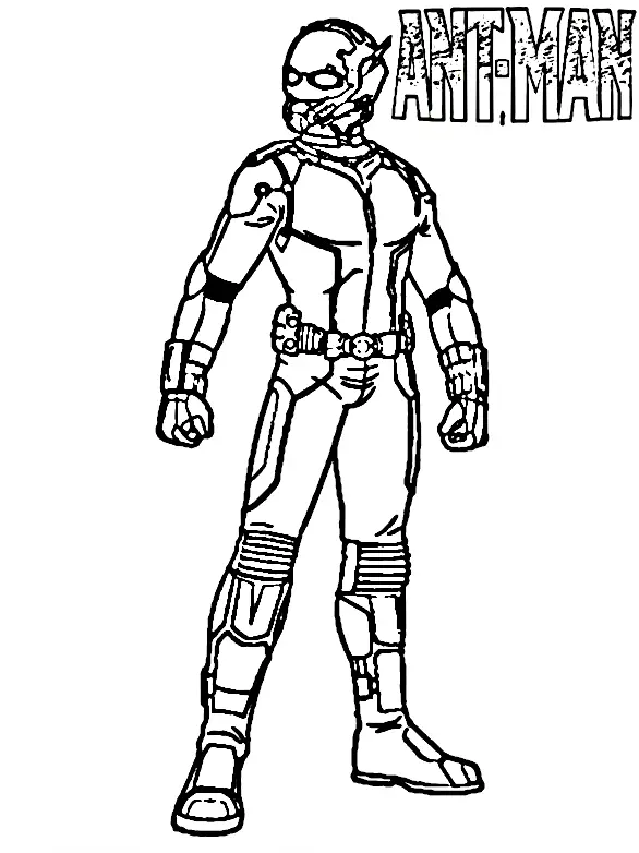 Ant-Man Ausmalbilder 3