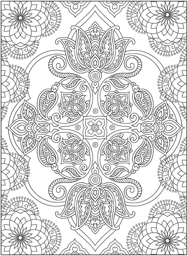 Desenhos de Antiestresse Para Colorir 78