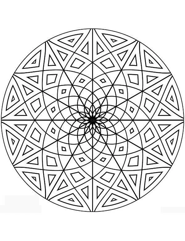 Desenhos de Antiestresse Para Colorir 81