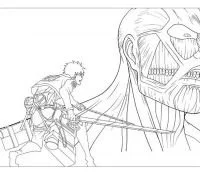 AOT Coloring Pages 28