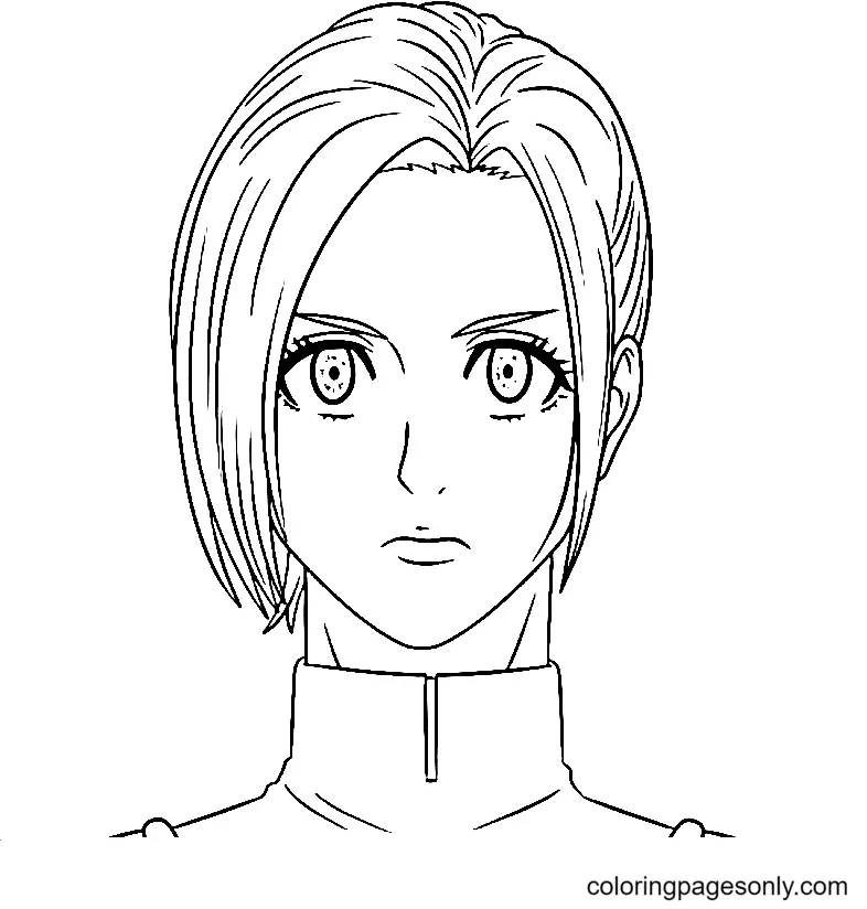 Desenhos de AOT para colorir 39