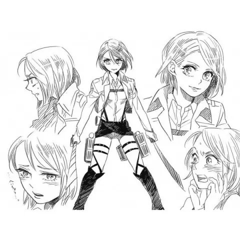 AOT Coloring Pages 91