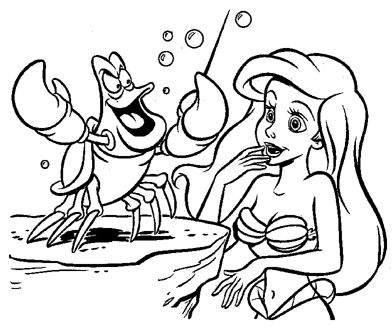 Ariel Para Colorear 28