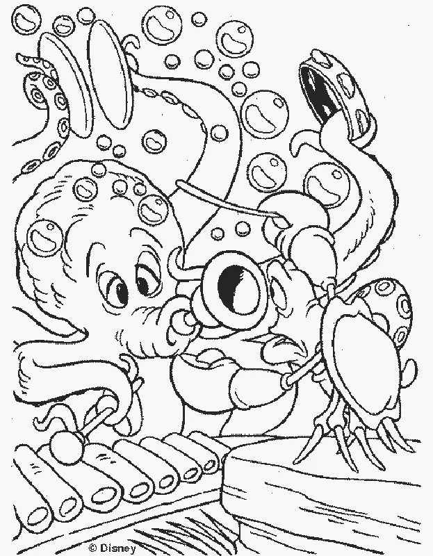 Ariel Para Colorear 36