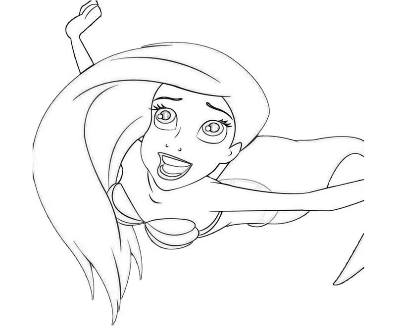 Ariel Para Colorear 39