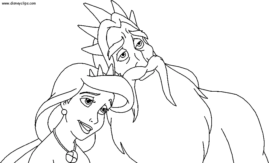 Ariel Para Colorear 48