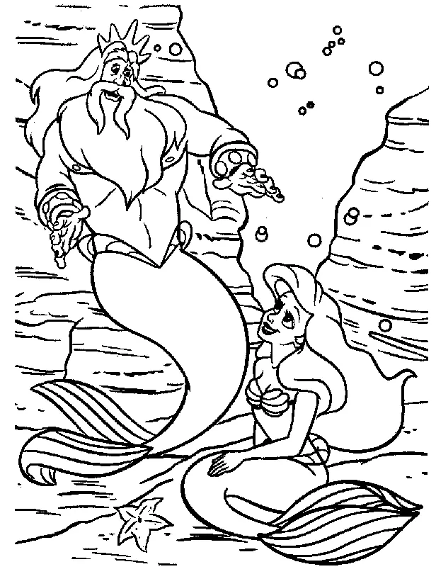 Ariel Para Colorear 49