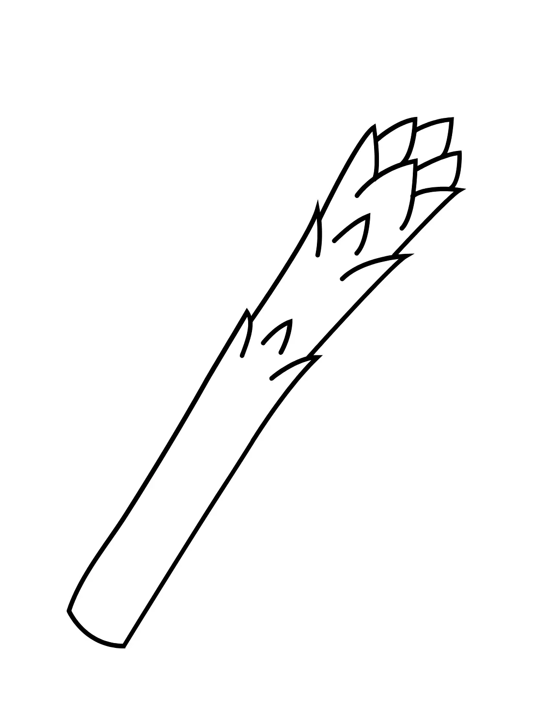 Spargel Ausmalbilder 25