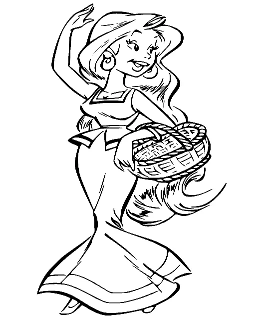 Asterix Coloring Pages 34