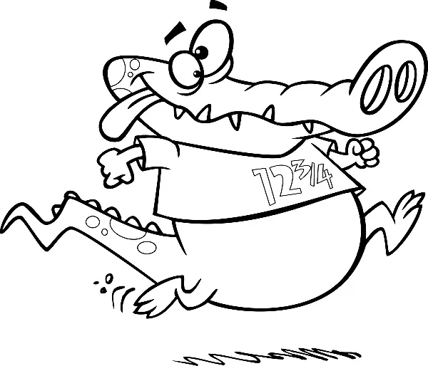 Desenhos de Atletismo Para Colorir 10