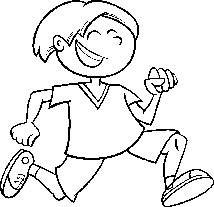 Atletismo Para Colorear 17