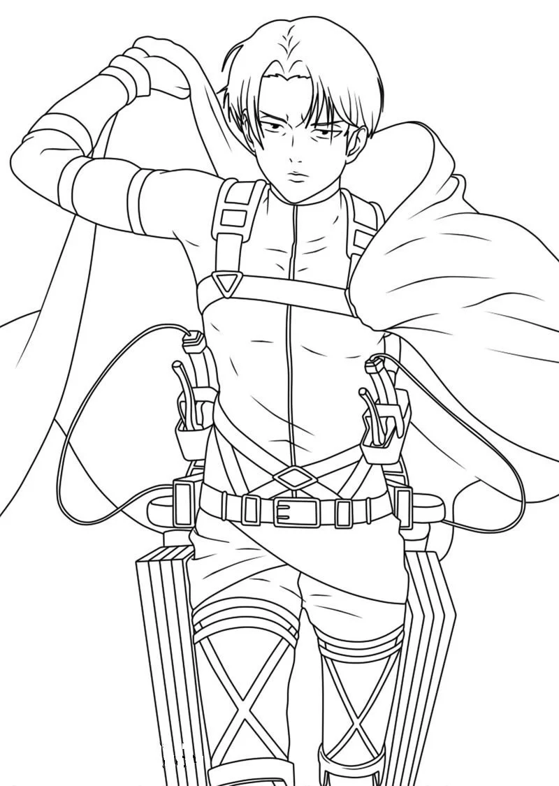 Attack On Titan AOT Ausmalbilder 1