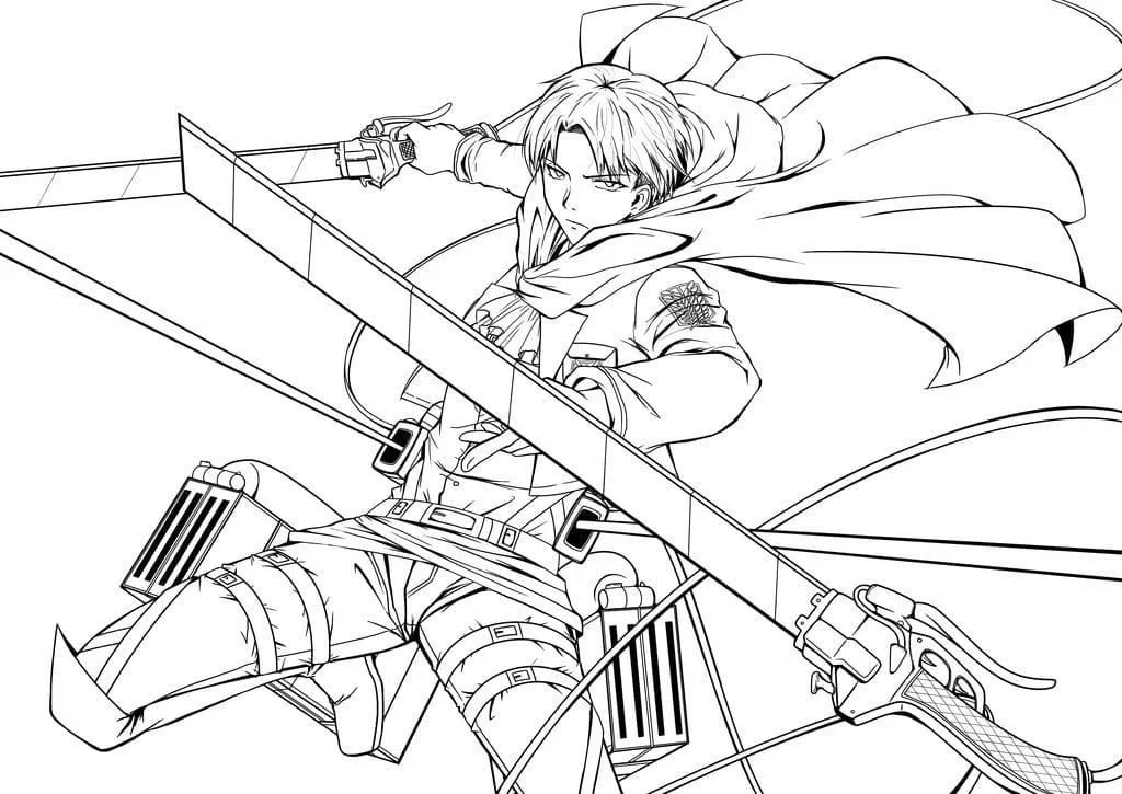 Attack On Titan AOT Ausmalbilder 9