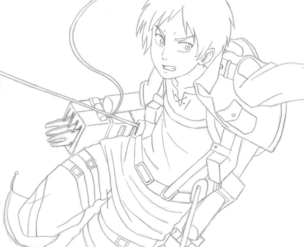 Attack On Titan AOT Ausmalbilder 12