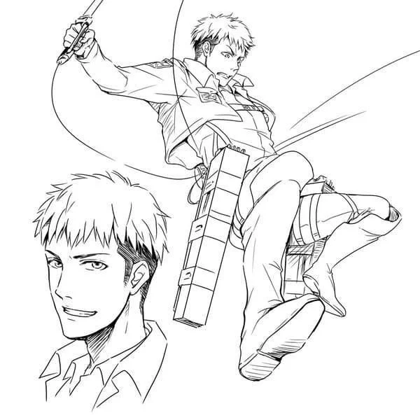 Attack On Titan AOT Ausmalbilder 29